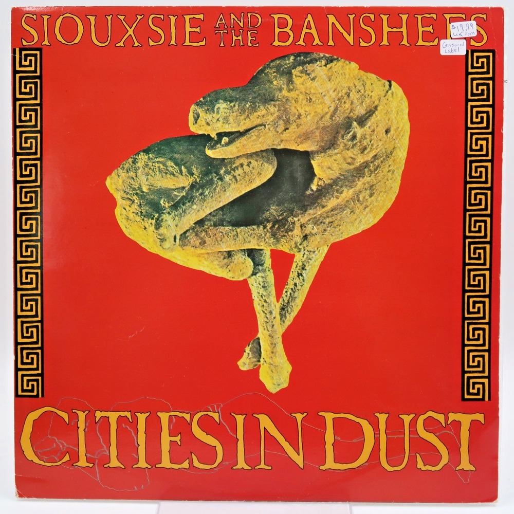 SIOUXSIE & THE BANSHEES Cities In Dust WONDERLAND 12" VG++/VG+ 45rpm uk d